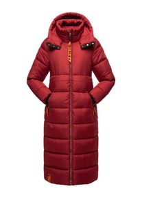 Navahoo Damen Steppmantel "Kristallblume", rot, modisch, Gr. XS, Obermaterial: 100% Polyester, Futter: 100% Polyester, Wattierung: 100% Polyester,