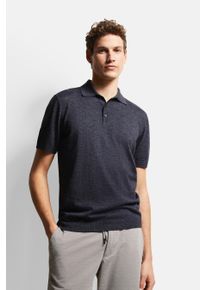 Bugatti Herren Poloshirt, blau, casual, Gr. XXXL, 75% Baumwolle, 25% Polyacryl, Shirts, in klassischer Form