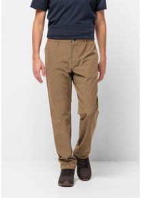 Jack Wolfskin Herren Trekkinghose "WINTERNEBEL PANTS M", braun, Gr. 46, OBERSTOFF 93% POLYAMID, 7% ELASTHAN FUTTER 65% POLYESTER, 35% BAUMWOLLE, Hosen