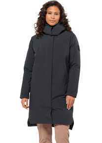 Jack Wolfskin Damen Daunenmantel "LUISENPLATZ", grau, sportlich, Gr. XL, Obermaterial: 100% Polyester. Wattierung: 90% Daunen, 10% Federn, Mäntel