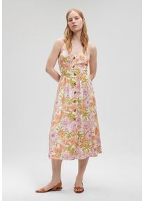 Mavi Damen Minikleid "BUTTON UP DRESS", pink, casual, Gr. S, 100% Viscose, Kleider, Kleid mit Spaghettiträgern