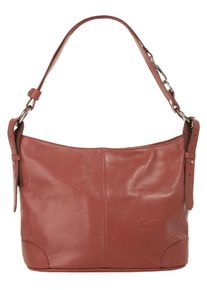 Samantha Look Damen Umhängetasche, rosa, Leder, vintage, Taschen, echt Leder, Made in Italy