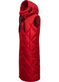 Navahoo Damen Steppweste "Schnuckel", rot, modisch, Gr. XS, Oberstoff: 100% Polyester; Futter: 100% Polyester; Wattierung: 100% Polyester, Westen,