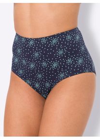 Damen Taillenslip, Gr. 52, blau, 95% Baumwolle, 5% Elasthan, Unterhosen