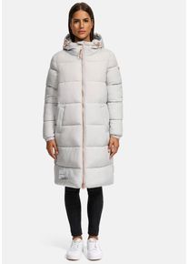 Marikoo Damen Winterjacke "Nomadiaa", grau, Gr. XXXL, Obermaterial: 100% Polyester; Innenmaterial: 100% Polyester; Futter/Wattierung: 100% Polyester,