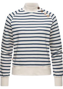 Ragwear Damen Sweatshirt "Majjorka", weiß, casual, Gr. XXXL, Sweatware, Material: 85% Baumwolle, 15% Polyester, Sweatshirts, Stylisches Damen