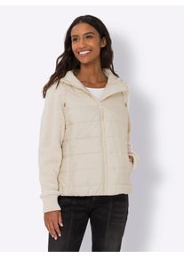 Heine Damen Anorak, beige, Gr. 40, unifarben, 100% Polyester, Bündchen:100% Polyacryl, Wattierung:100% Polyester, Ärmel:100% Polyacryl, Jacken