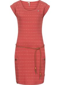 Ragwear Damen Sommerkleid "Tag Stripes Intl.", rosa, casual, Gr. XL, Obermaterial: 95% Baumwolle, 5% Polyester, Kleider, leichtes Jersey Kleid mit