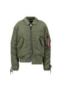 Damen Bomberjacke "Alpha Industries Women - Bomber Jackets CWU MA-1 Bomber TC Wmn", grün, Gr. M, Alpha Industries, Obermaterial/Futter: 100% Nylon,