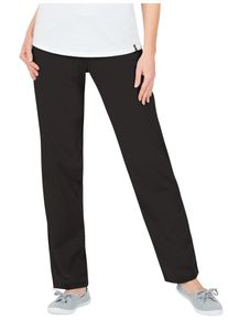 TRIGEMA Damen Jerseyhose "TRIGEMA Hüfthose DELUXE Baumwolle", schwarz, Basic, Gr. XL, 100% Baumwolle, Hosen