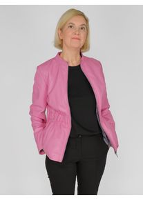 JCC Damen Lederjacke "3102223", lila, Gr. 34, Obermaterial: 100% Lammleder; Innenfutter: 100% Polyester, Jacken