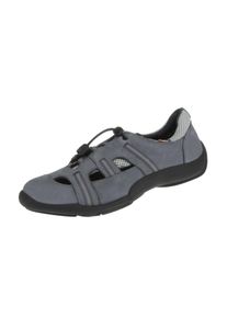 binom Herren Slipper, Gr. 49, blau, Leder, casual, Schuhe, aus feinstem Material
