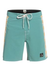 Quiksilver Herren Boardshorts "Original Arch 18"", blau, Gr. 28, 46% Polyester, 40% Polyester, 8% Elasthan, 6% Baumwolle, Hosen