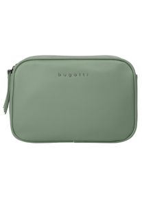 Bugatti Damen Umhängetasche "ALMATA", grün, Kunstfaser, unifarben, leicht glänzend, Taschen