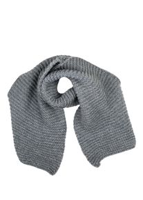 Damen Wollschal "Strick-It", grau, Basic,casual,modisch, Collezione Alessandro, unifarben, Polyacryl, Modetücher, Strickschal, Made in Italy
