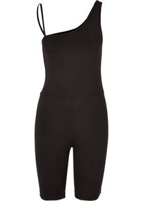 Urban Classics Damen Jumpsuit "Urban Classics Damen Ladies Recycled Cycle Jumpsuit", schwarz, Gr. XS, unifarben, 78% Polyester, 22% Elasthan, Overalls