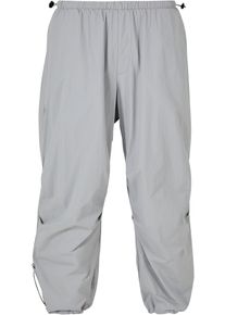 Urban Classics Herren Stoffhose "Urban Classics Herren Nylon Parachute Pants", grau, Gr. XXL, unifarben, 100% Polyester, Hosen