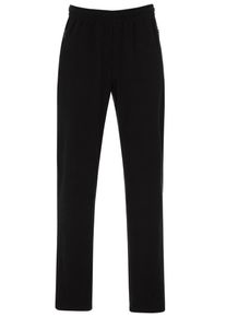 TRIGEMA Damen Jerseyhose "TRIGEMA Fleece Freizeithose", schwarz, casual, Gr. M, 100% Polyester, Hosen