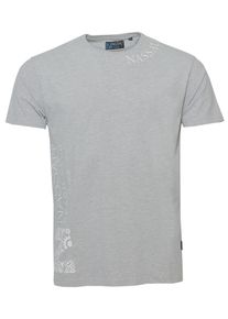 NASSAU BEACH Herren T-Shirt "NB231042", grau, Gr. XXXL, 100% Baumwolle, Shirts