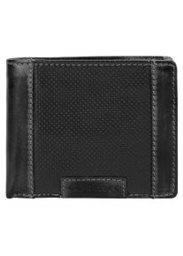 Chiemsee Geldbörse "BIRMA", schwarz, Leder, vintage, casual, Kleinlederwaren, echt Leder