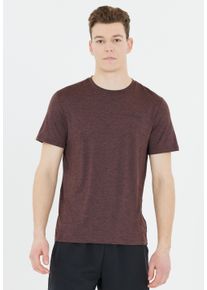 Endurance Herren Funktionsshirt "Abdon", braun, sportlich, Gr. XXXL, unifarben, 95% Polyester, 5% Elasthan, Shirts, mit smartem 4-Wege-Stretch