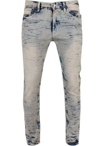 Southpole Herren Bequeme Jeans "Southpole Herren Stretch Signature Denim", blau, casual, Gr. 34, 73% Baumwolle, 25% Polyester, 2% Elasthan, Jeans