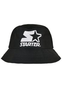 Damen Flex Cap "Starter Black Label Accessoires Basic Bucket Hat", schwarz, casual, STARTER Black Label, unifarben, 100% Baumwolle, Caps