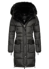 Navahoo Damen Steppmantel "Sinja", grau, modisch, Gr. S, Oberstoff: 100% Polyester, Futter: 100% Polyester, Wattierung: 100% Polyester, Ärmelfutter:
