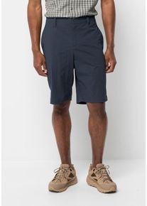 Jack Wolfskin Herren Shorts "DESERT SHORTS M", blau, Gr. 50, OBERSTOFF: 95% POLYAMID, 5% ELASTHAN; Futter: 65% POLYESTER, 35% BAUMWOLLE, Hosen