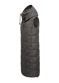 Navahoo Damen Steppweste "Brezelchen", grau, modisch, Gr. S, Oberstoff: 100% Polyester; Futter: 100% Polyester; Wattierung: 100% Polyester, Westen,