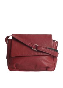 MARGELISCH Damen Umhängetasche "Alanis 1", rot, Leder, Taschen, aus LWG zertifiziertem Leder