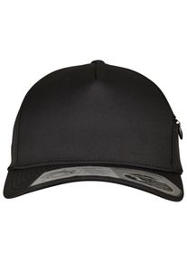 Flexfit Damen Fitted Cap "Flexfit Unisex 110 Pocket", schwarz, casual, unifarben, 98% Polyester, 2% Elasthan, Caps