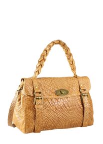Damen Schultertasche "Ocean", Collezione Alessandro, braun, Leder, Taschen, aus italienischem Leder