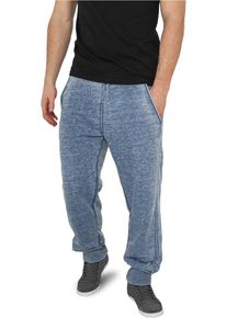 Urban Classics Herren Jogginghose "Urban Classics Herren Burnout Sweatpants", blau, Gr. XS, unifarben, 60% Baumwolle, 40% Polyester, Hosen