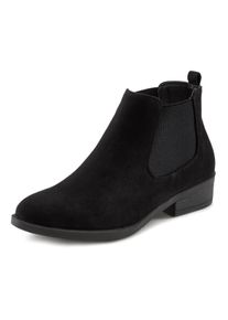 Vivance Damen Chelseaboots, Gr. 35, schwarz, Obermaterial: 100% Textilmaterial. Futter: 100% Lederimitat. Decksohle: 100% Textilmaterial. Laufsohle: