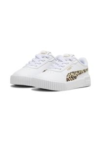 Puma Kinder Sneaker "Carina 2.0 Animal Update Sneakers Klein Mädchen", Gr. 21, weiß, Obermaterial: Textil, Synthetik; Futter: Textil; Innensohle: