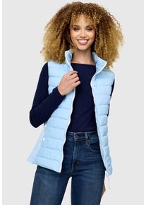 Marikoo Damen Steppweste "Reimii", blau, Gr. XXL, Obermaterial: 100% Polyester;Seitliches Obermaterial: 95% Polyester, 5% Elasthan; Innenmaterial: