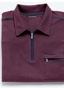 Catamaran Herren Poloshirt "Kurzarm-Poloshirt", lila, Gr. 44, unifarben, 100% Baumwolle, Shirts