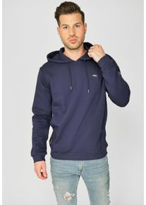 JCC Herren Kapuzenpullover "310212112", blau, Gr. XXXL, 60% Baumwolle, 40% Polyester, Pullover