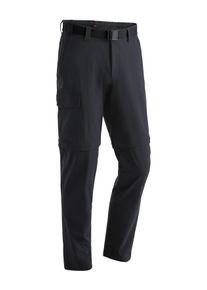 Maier Sports Herren Funktionshose "Torid slim zip", schwarz, Gr. 98, 90% Polyamid, 10% Elasthan, Hosen, Herren Wanderhose, zipp-off Outdoor-Hose, 4