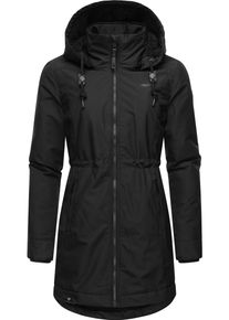 Ragwear Damen Winterjacke "Dakkota", schwarz, modisch, Gr. XS, Außenmaterial: 100% Polyester, Innenfutter: 100% Polyester, Wattierung: 100%