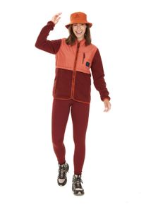 WHISTLER Damen Fleecejacke "Oak", rot, casual, Gr. 36, mehrfarbig, 100% Polyester, Jacken, mit atmungsaktiver Eigenschaft