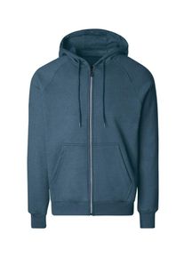 TRIGEMA Herren Sweatjacke "TRIGEMA Sweatjacke mit Kapuze", blau, casual, Gr. XXL, 70% Baumwolle, 30% Polyester, Sweatjacken