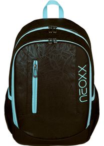 neoxx Kinder Schulrucksack "Flow, Queen of Nite", schwarz, Polyester, Rucksäcke, teilweise aus recyceltem Material