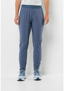 Jack Wolfskin Damen Relaxhose "PRELIGHT CHILL PANTS W", blau, Gr. M, 1. OBERSTOFF: 86% POLYAMID, 14% ELASTHAN 2. OBERSTOFF: 85% POLYAMID, 15%