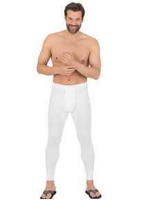TRIGEMA Herren Lange Unterhose "TRIGEMA Lange Unterhose im Doppelpack", Gr. 7, weiß, 100% Baumwolle (Bio-Baumwolle kbA), Unterhosen