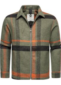 Ragwear Herren Outdoorjacke "Azzte Check", grün, casual, Gr. M, Obermaterial: 100% Polyester, Innenfutter: 100% Polyester, Wattierung: 100%