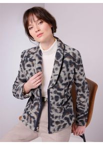 Damen Jackenblazer "Woll-Mix-Blazer", bunt, Gr. 38, CREATION L PREMIUM, 67% Polyester, 33% Wolle, Blazer