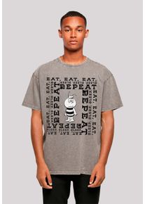 F4NT4STIC Herren T-Shirt "Die Biene Maja Willi In The Loop", grau, casual, Gr. L, Obermaterial: 100% Baumwolle, Shirts, Nostalgie, Retro, Heroes of