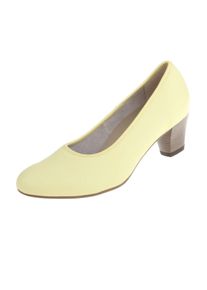 Natural Feet Damen Pumps "Cathrin", Gr. 40, gelb, Leder, feminin, Schuhe, aus echtem Hirschleder